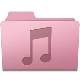 Music Folder Sakura Icon 256x256 png
